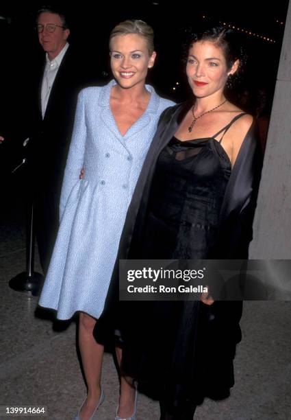 Amy Locane and Amy Irving at the Premiere of 'Carried Away', Cineplex Odeon Cinemas, Century City.