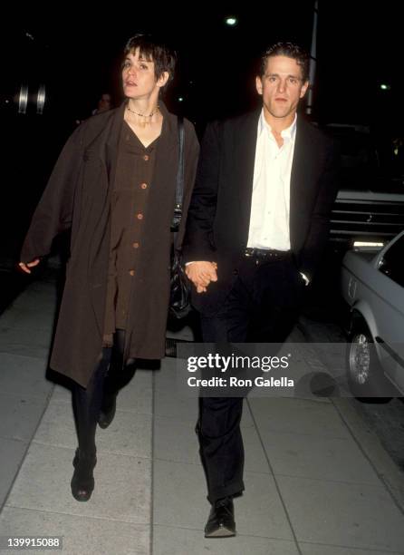 Ally Sheedy and David Lansbury at the Play Performance of 'Furthest From the Sun', Tiffany Theatre, Hollywood.