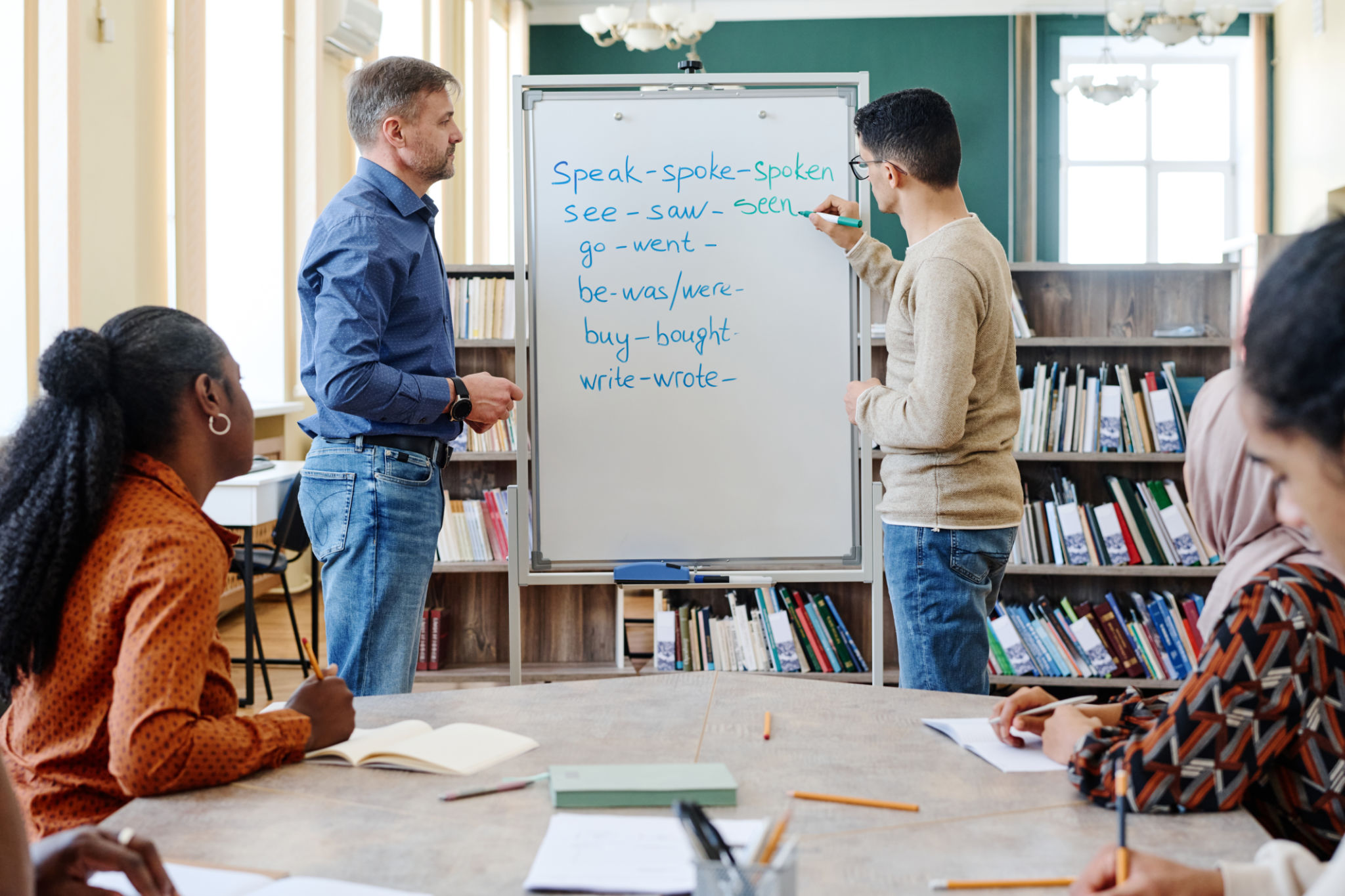 language learning classroom