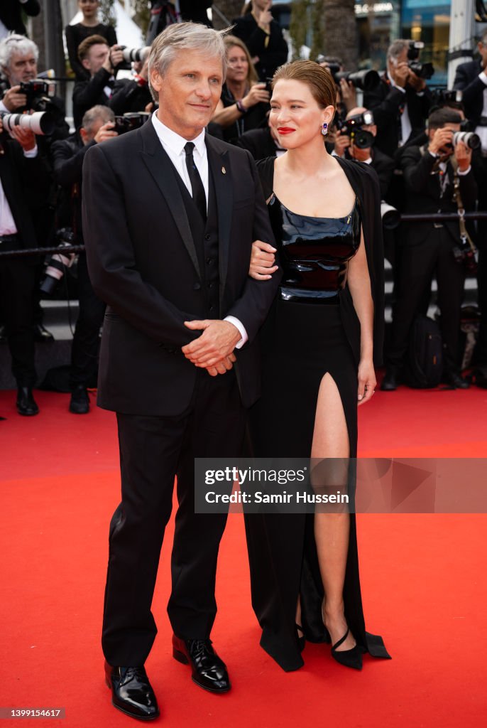 Vigo Mortensen and Lea Seydoux attend the 75th Anniversary... News