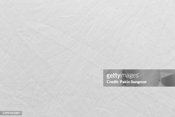 white color fabric cloth polyester texture and textile background. - jersey fabric stockfoto's en -beelden
