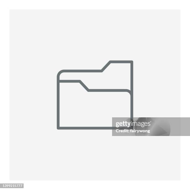 folder icon - filing cabinet lock stock illustrations