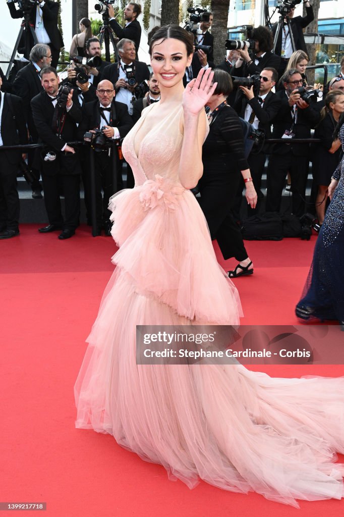 Francesca Tizzano attends the screening of "Elvis" during the 75th