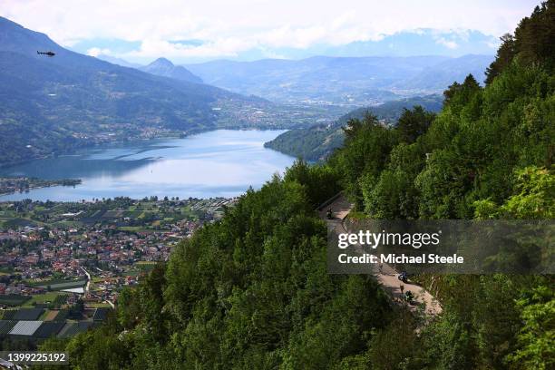 Gijs Leemreize of Netherlands and Team Jumbo - Visma competes during the 105th Giro d'Italia 2022, Stage 17 a 168 km stage from Ponte di Legno to...