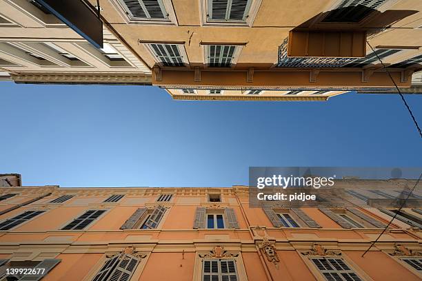 townhouses in cannes france xxxl image - cannes street stock pictures, royalty-free photos & images