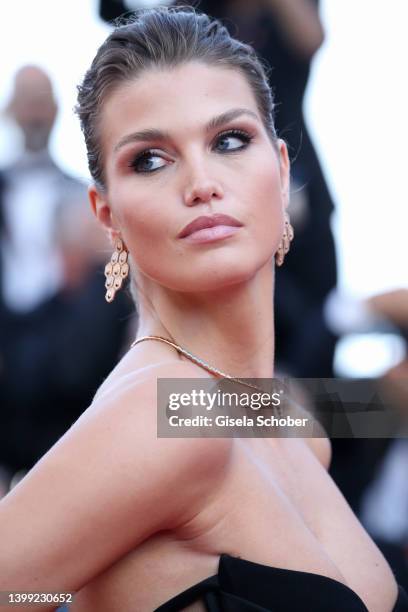 Luna Bijl attends the screening of "Elvis" during the 75th annual Cannes film festival at Palais des Festivals on May 25, 2022 in Cannes, France.