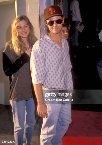 Lala Zappa and C. Thomas Howell at the Premiere of 'Welcome Home, Roxy Carmichael', Paramout Studios, Hollywood.