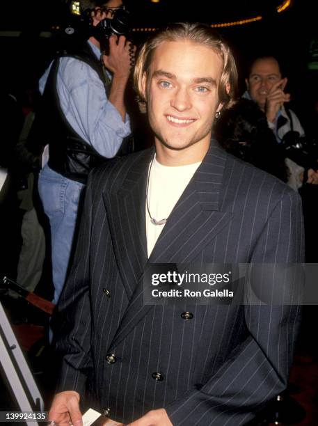 Chad Allen at the Premiere of 'Interview with the Vampire: The Vampire Chronicles', Mann Village Theatre, Westwood.