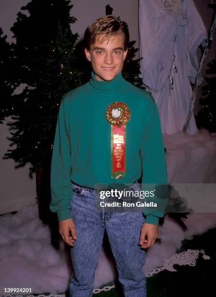 Chad Allen at the 1989 Hollywood Christmas Parade, , Hollywood.