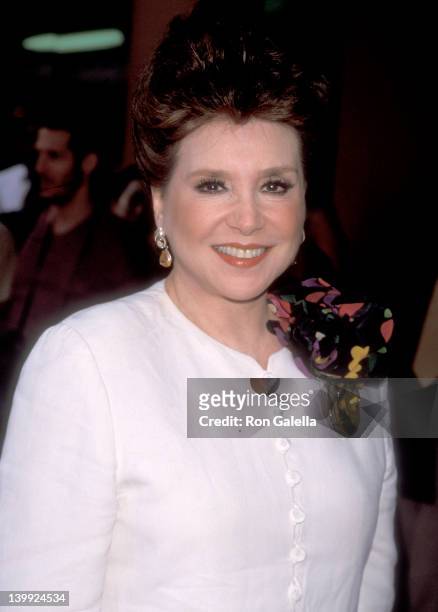 Cindy Adams at the Premiere of 'Slums of Beverly Hills', Village East Cinemas, New York City.