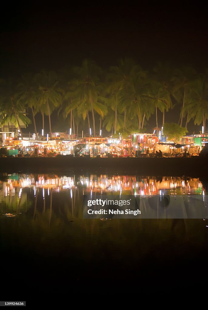 Night market at goa