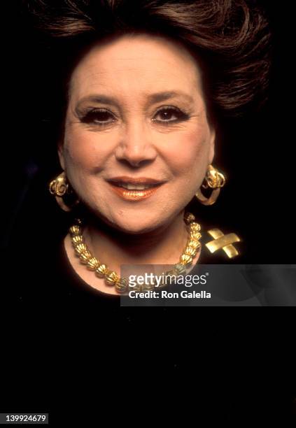 Cindy Adams at the An Evening with Jackie Mason Benefit Columbia Grammar & Preparatory School, Park Central Hotel, New York City.