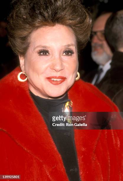 Cindy Adams at the Opening Night of 'Closer', Music Box Theatre, New York City.