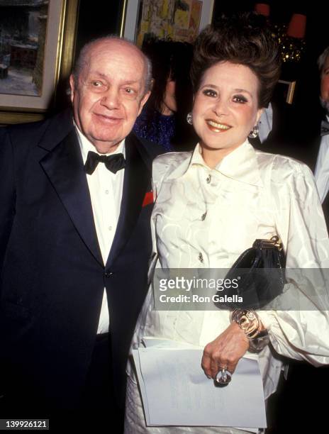 Joey Adams and Cindy Adams at the East Coast Viewing Party for the 45th Annual Primetime Emmy Awards, Russian Tea Room, New York City.