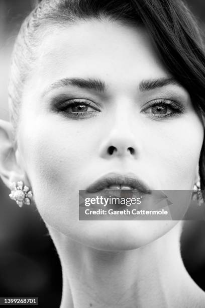 Georgia Fowler attends the screening of "Elvis" during the 75th annual Cannes film festival at Palais des Festivals on May 25, 2022 in Cannes, France.