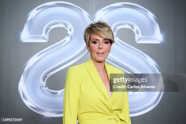 Rocio Carrasco attends 'Salvame Fashion Week' photocall at the Mediaset studios on May 25, 2022 in Madrid, Spain.