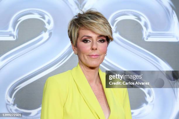 Rocio Carrasco attends 'Salvame Fashion Week' photocall at the Mediaset studios on May 25, 2022 in Madrid, Spain.