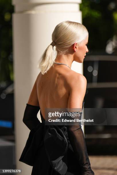 Caroline Daur is seen during the 75th annual Cannes film festival at on May 25, 2022 in Cannes, France.