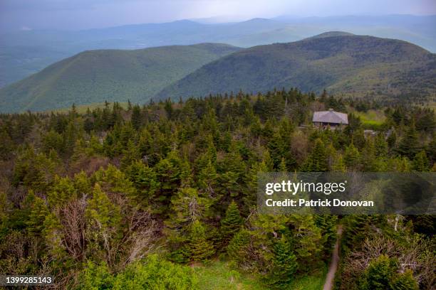 view from mount greylock, massachusetts - the berkshires stock pictures, royalty-free photos & images