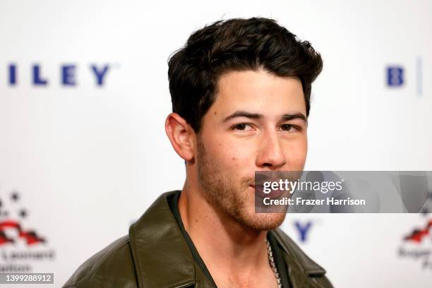 Nick Jonas attends the 11th Annual Sugar Ray Leonard Foundation "Big Fighters, Big Cause" charity boxing night at The Beverly Hilton on May 25, 2022...