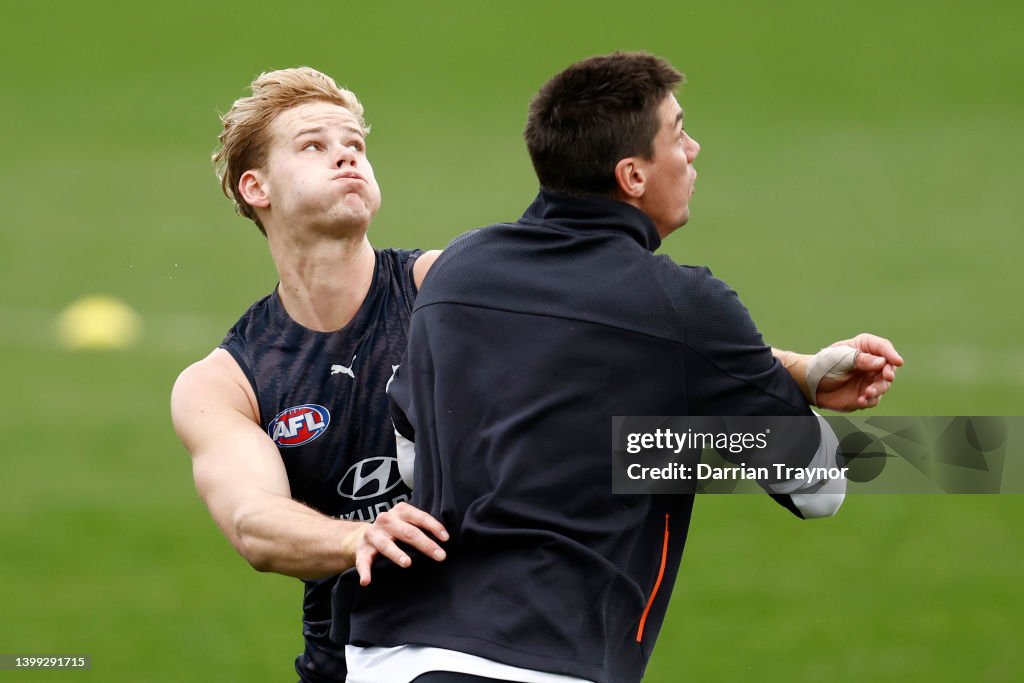 Carlton Blues Training Session