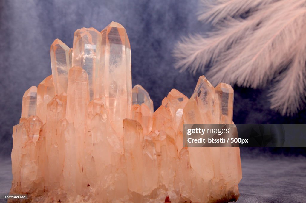 Close-up of frozen ice