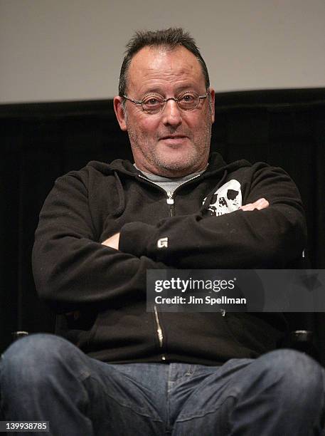 Actor Jean Reno attends the Film Society of Lincoln Center screening of "Margaret" at Walter Reade Theater on February 25, 2012 in New York City.