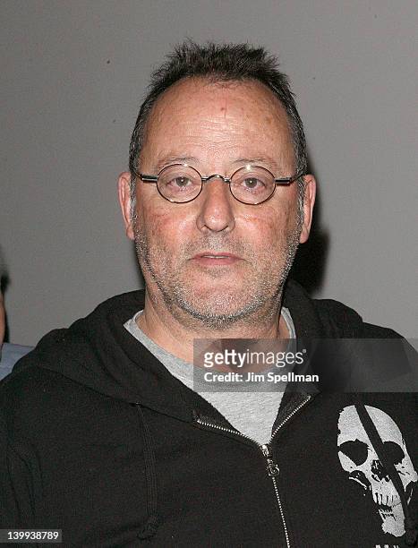 Actor Jean Reno attends the Film Society of Lincoln Center screening of "Margaret" at Walter Reade Theater on February 25, 2012 in New York City.