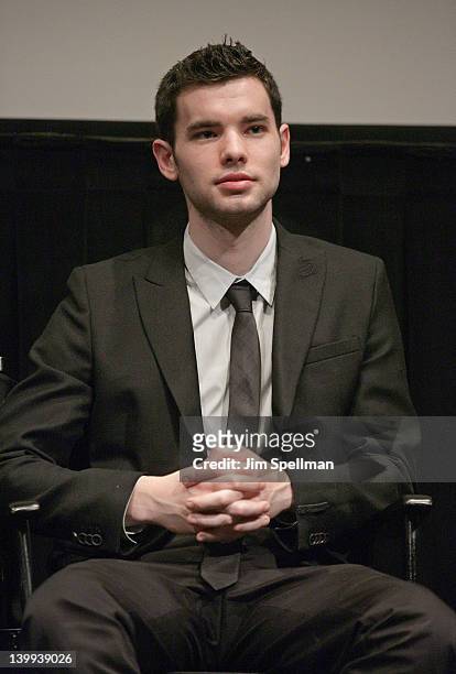 Actor Jake O'Connor attends the Film Society of Lincoln Center screening of "Margaret" at Walter Reade Theater on February 25, 2012 in New York City.