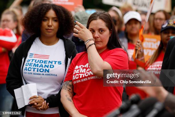 Ade Osadolor , a Texas native and a member of the Students Demand Action National Advisory Board, and Erica Leslie Lafferty, whose mother was killed...