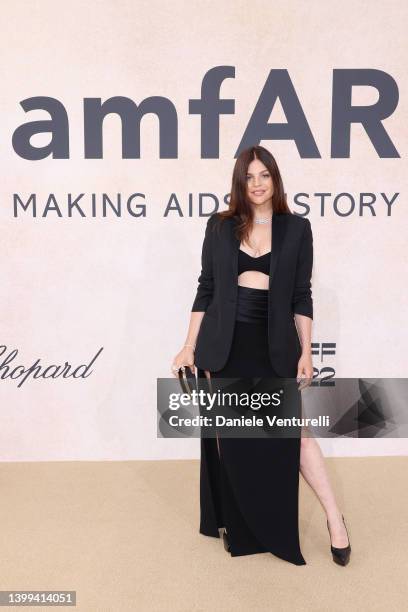 Julia Restoin Roitfeld attending amfAR Gala Cannes 2022 at Hotel du Cap-Eden-Roc on May 26, 2022 in Cap d'Antibes, France.