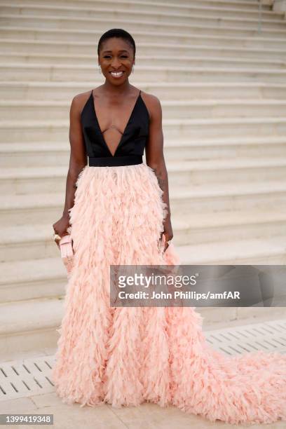 Cynthia Erivo attends the amfAR Cannes Gala 2022 at Hotel du Cap-Eden-Roc on May 26, 2022 in Cap d'Antibes, France.