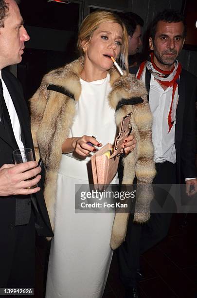Marina Fois attends the Afterparty at L'Arc - Cesar Film Awards 2012 at L'Arc on February 24, 2012 in Paris, France.