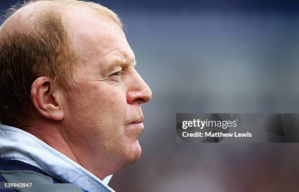 Gary Megson, manager of Sheffield Wednesday looks on during the npower League One match between Sheffield Wednesday and Sheffield United at...