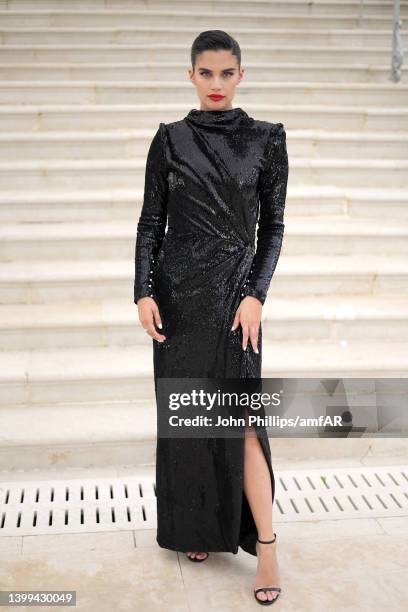 Sara Sampaio attends amfAR Gala Cannes 2022 at Hotel du Cap-Eden-Roc on May 26, 2022 in Cap d'Antibes, France.