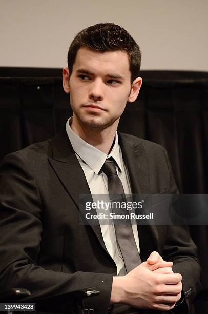 Actor Jake O'Connor attends the Film Society of Lincoln Center screening of "Margaret" at Walter Reade Theater on February 25, 2012 in New York City.