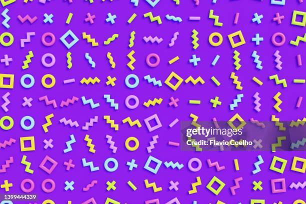 80e Pattern 1,632 3d 80s Pattern Stock Photos, High-Res Pictures, and Images ...