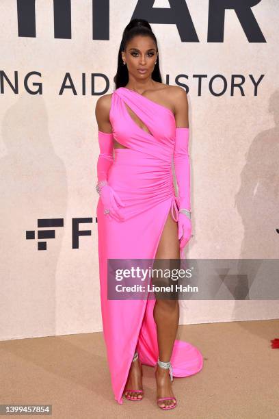 Ciara attends the amfAR Gala Cannes 2022 at Hotel du Cap-Eden-Roc on May 26, 2022 in Cap d'Antibes, France.