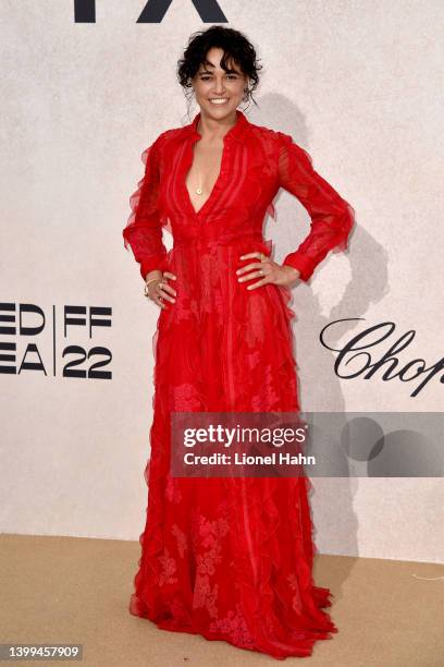 Michelle Rodriguez attends the amfAR Gala Cannes 2022 at Hotel du Cap-Eden-Roc on May 26, 2022 in Cap d'Antibes, France.