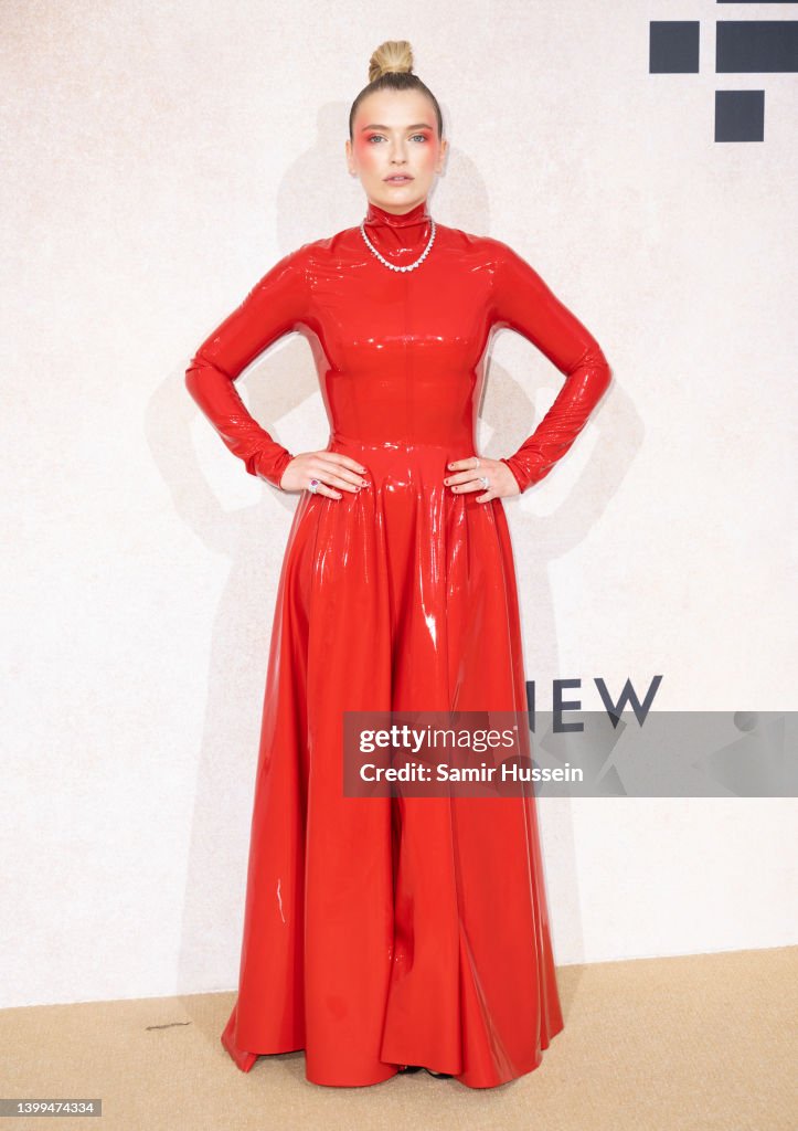 Camille Razat attends amfAR Gala Cannes 2022 at Hotel du Cap-Eden-Roc