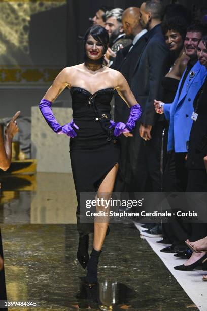 Isabeli Fontana during the amfAR Cannes Gala 2022 at Hotel du Cap-Eden-Roc on May 26, 2022 in Cap d'Antibes, France.