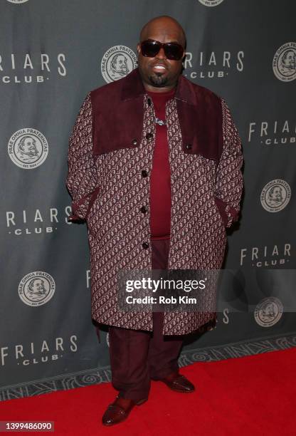 CeeLo Green attends the Friars Club gala honoring Tracy Morgan with Entertainment Icon Award at The Ziegfeld Ballroom on May 26, 2022 in New York...