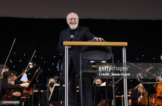 John Williams attends Star Wars Celebration in Anaheim, California on May 26, 2022.