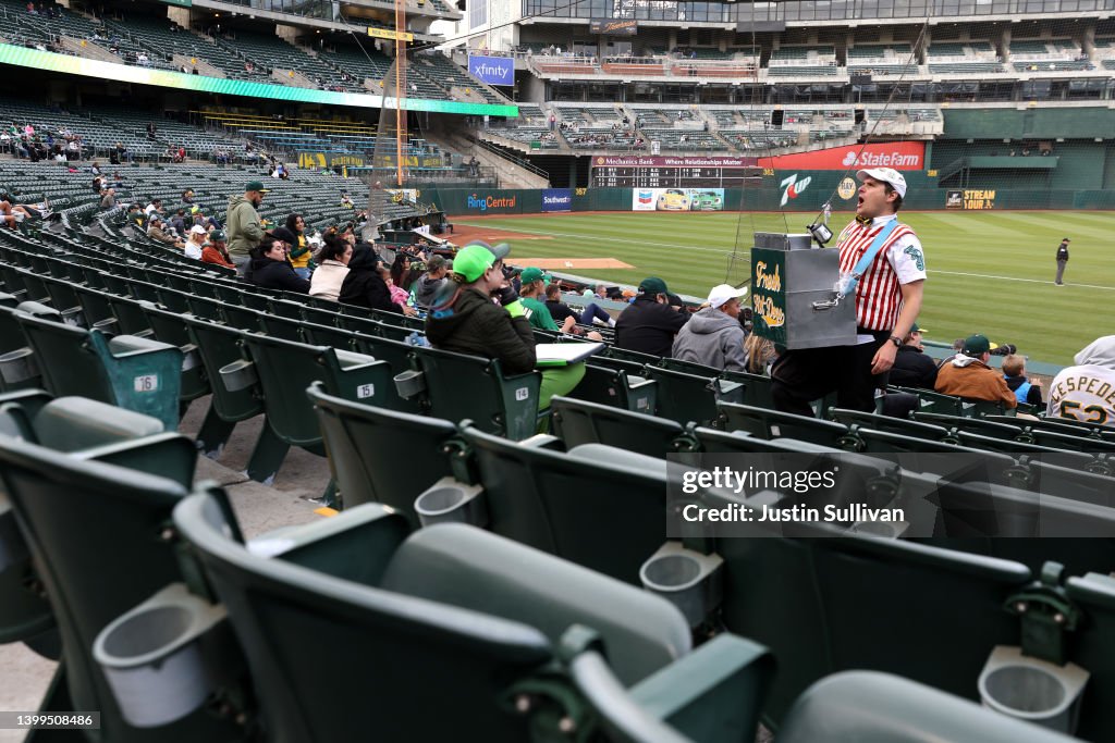 Oakland A's Attendance Dwindles To Historic Lows