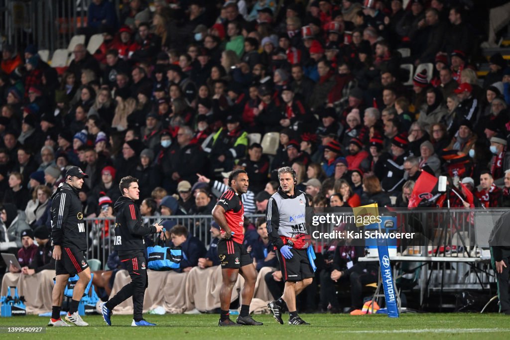 Super Rugby Pacific Rd 15 - Crusaders v Reds