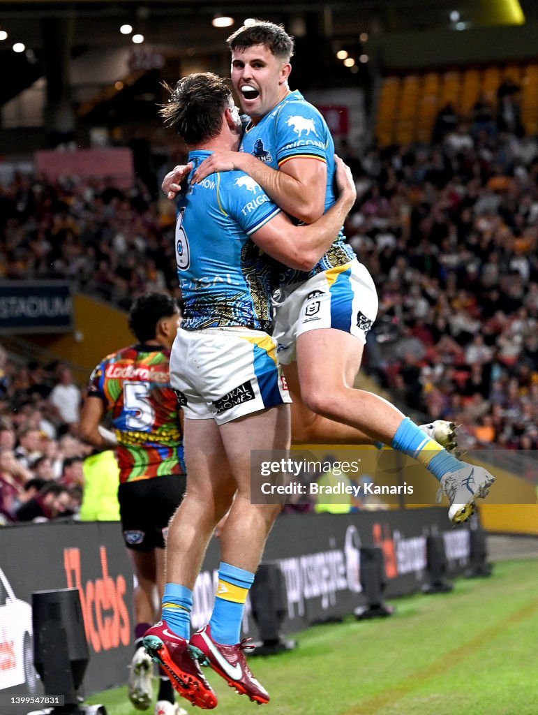 NRL Rd 12 - Broncos v Titans