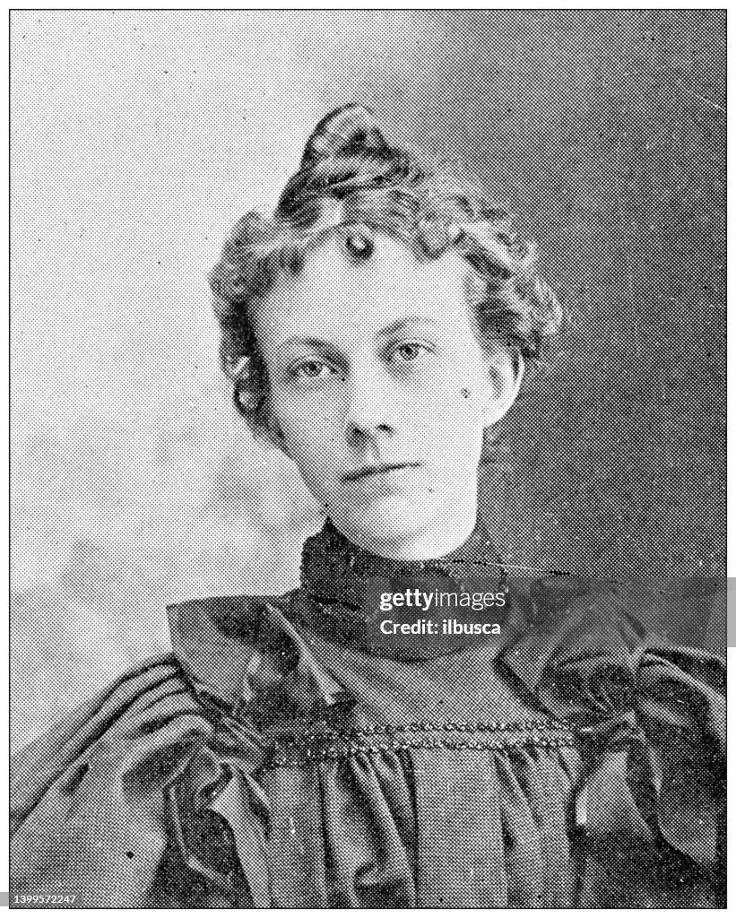 Antikes Foto aus Lawrence, Kansas, im Jahr 1898: Eula C Lyons