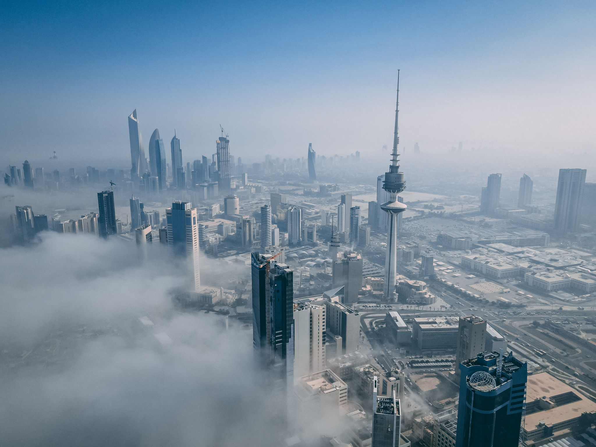kuwait city skyline