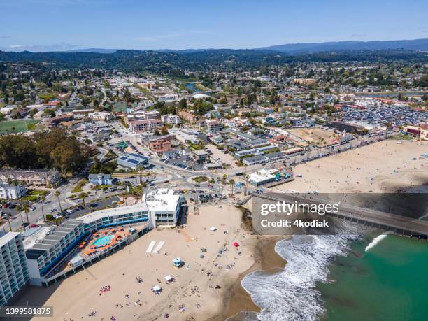 santa cruz, ca - santa cruz california beach stock pictures, royalty-free photos & images