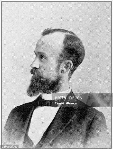 antique photograph from lawrence, kansas, in 1898: lawrence business college, c t smith - kansas university stock illustrations